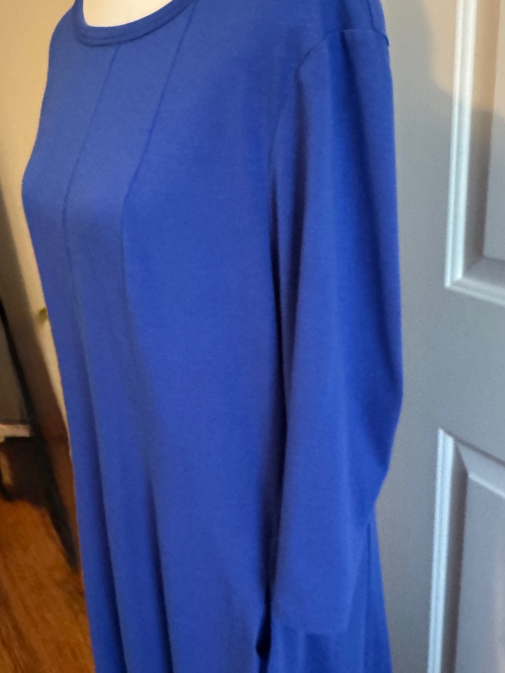 Grace Karin Royal Blue 3/4 inch Sleeve Swing Dress - Picture 5 of 12